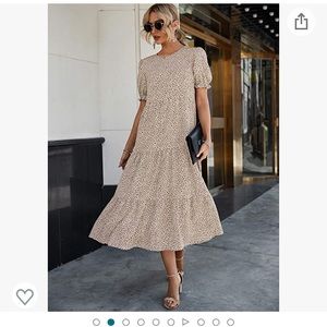 XL Pretty Garden dress new with tags